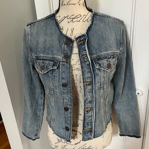 Lucky Remade Denim Trucker Jacket. Women's Size: S.